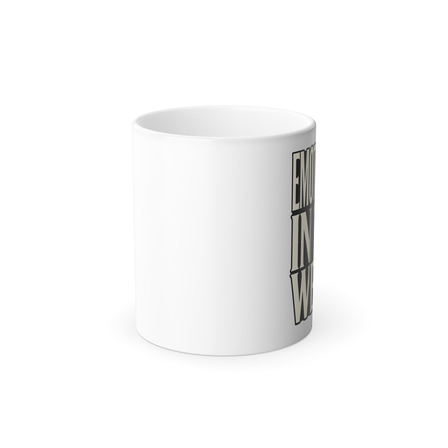 Color-Changing Mug —  Emotionally in the weeds. 11oz Morphing Coffee Cup