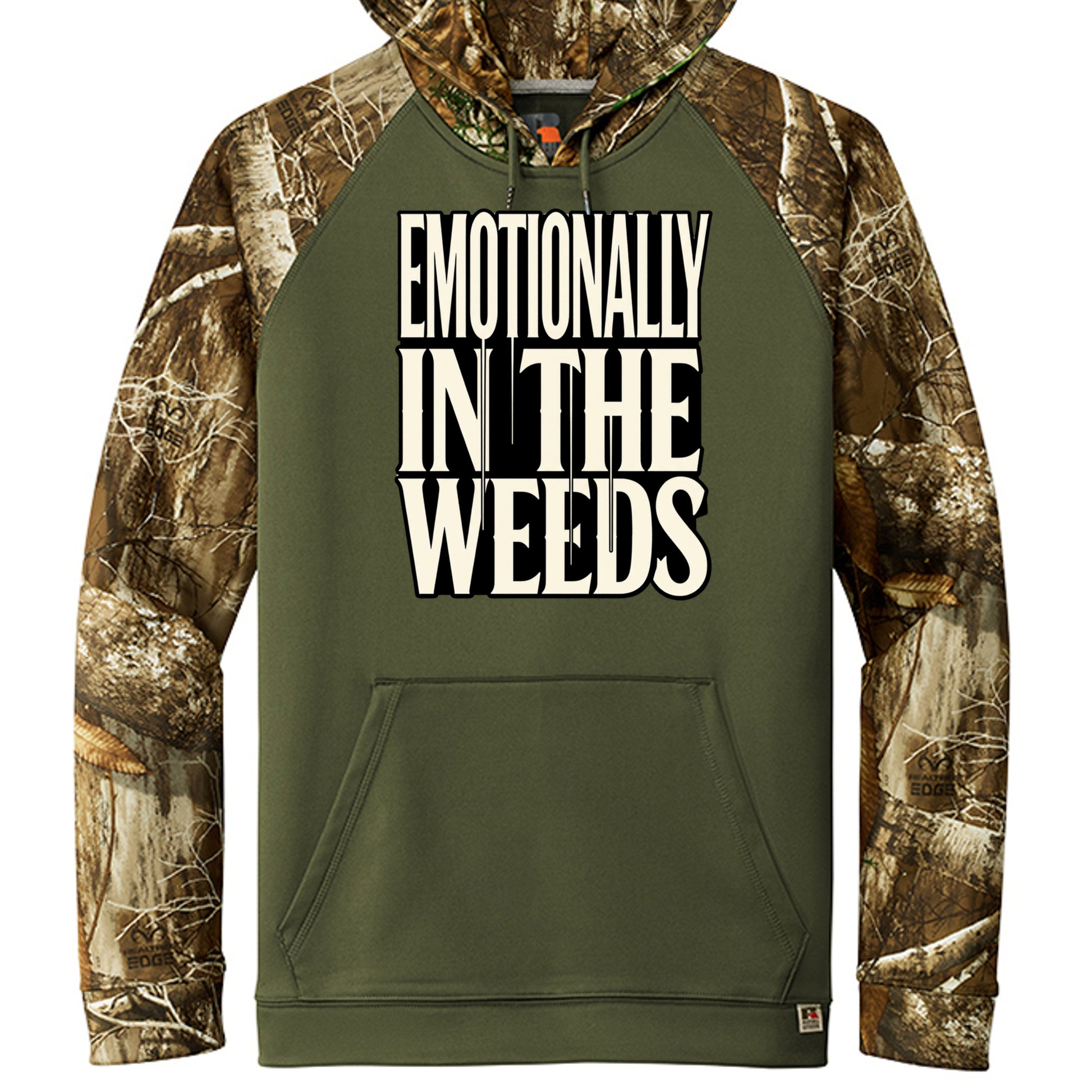 Olive Drab Green/ Realtree Edge - RU451 - FRONT